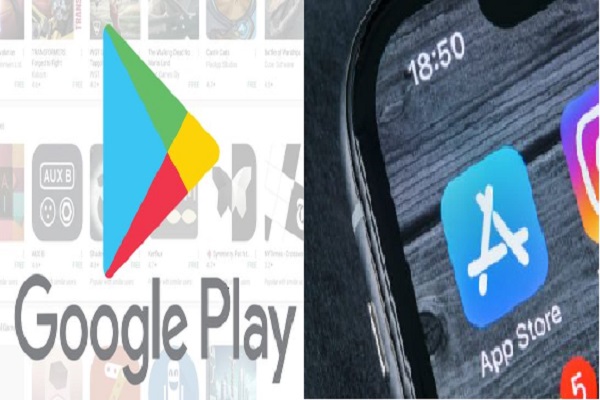 CH Play của Android và App Store của iOS